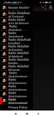 Radio Al-Quran android App screenshot 3